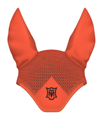 Nauszniki MATTES pomarańczowe z pomarańczową lamówką z łatą z logo.png