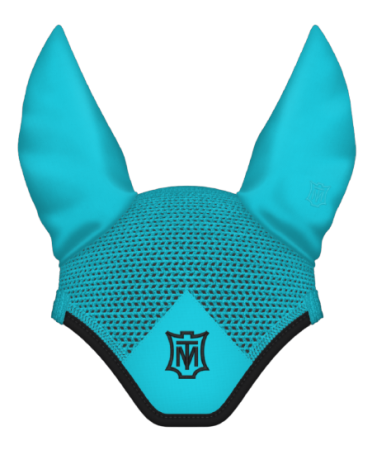 Nauszniki MATTES turkusowe z czarną lamówką z łatą z logo.png