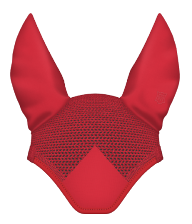 Nauszniki MATTES wiśniowe z wiśniową lamówką z łatą bez logo.png