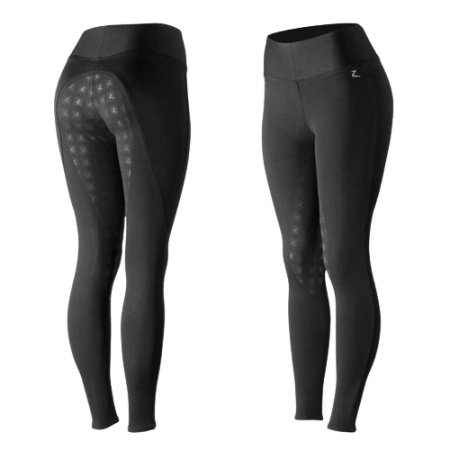 Legginsy HORZE Juliet Hypex Flex damskie czarne.png