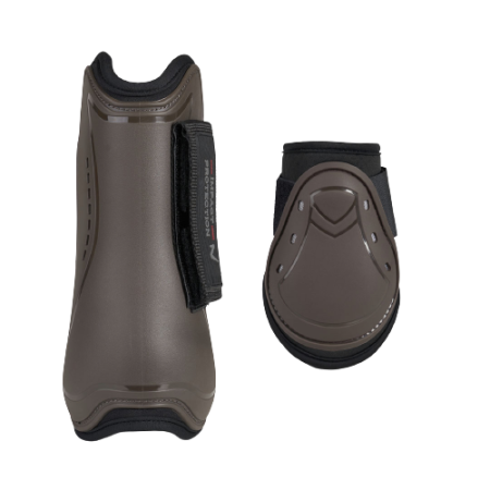 Ochraniacze HORZE Armour Airflow komplet ciemnobrązowe.png