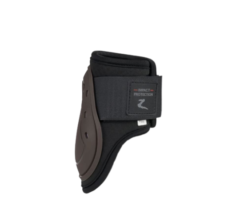 Ochraniacze HORZE Armour Airflow komplet ciemnobrązowe tyły.png