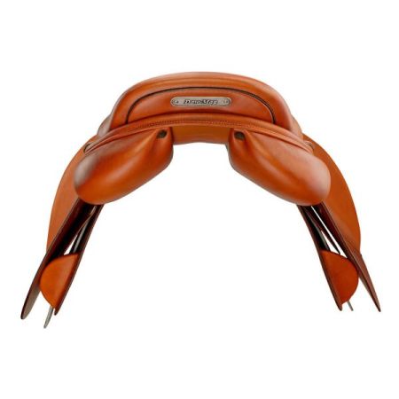 Siodło skokowe CLEAR JUMP brązowe.jpg