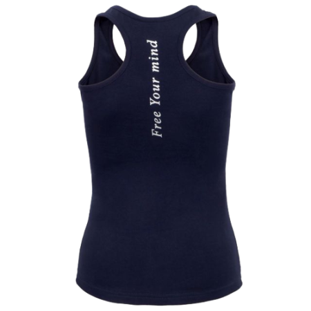 Koszulka box EQ.QUEEN Martha2.0 22SS damska granatowa