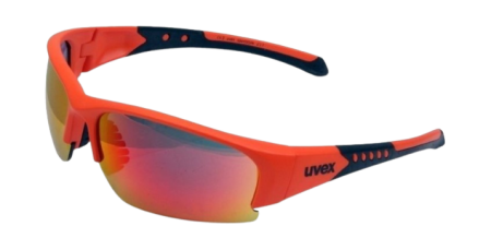 Okulary UVEX Sportstyle 217 Set czerwono-czarne
