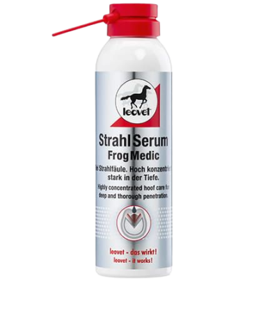 Preparat LEOVET przeciw gniciu strzałki kopytowej u koni Frog Medic 200ml