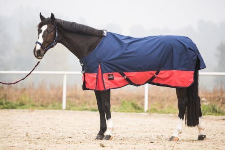 Derka padokowa START 2-tone 0g 600d podszyta czarno-czerwona