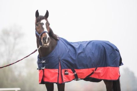 Derka padokowa START 2-tone 0g 600d podszyta czarno-czerwona