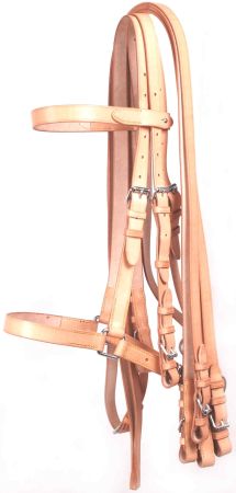 Ogłowie DAW-MAG wojskowe żołnierskie z wodzami (ok. stalowe)