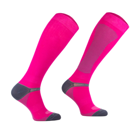 Podkolanówki jeździeckie COMODO SJB – różowe