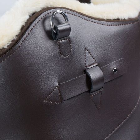 Popręg  HORZE skokowy Atlanta ciemnobrązowy  1.jpg