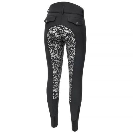 Bryczesy EQ.QUEEN TynesideFullGrip 22AW damskie czarne