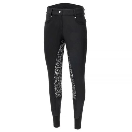 Bryczesy EQ.QUEEN TynesideFullGrip 22AW damskie czarne