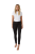 Zimowe  legginsy HORZE damskie z silikonowym lejem Active FS czarne