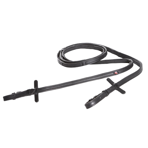 Przejdź do produktu Wodze skórzane START HiddenStopsGrip czarne