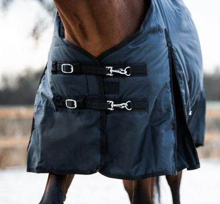 Derka padokowa START 1-tone 200g 600d z polarem czarna