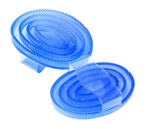 Przejdź do produktu Zgrzebło START Gell glitter niebieskie