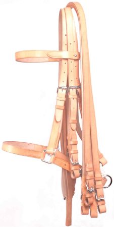 Ogłowie DAW-MAG wojskowe żołnierskie z wodzami (ok. stalowe)