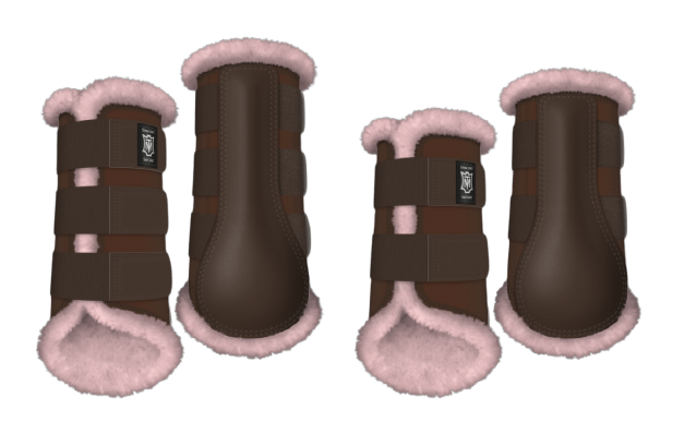 Ochraniacze MATTES Professional różano brązowe.png